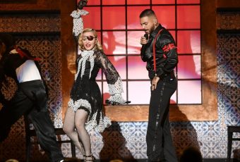 Madonna en concert à Paris en 2020